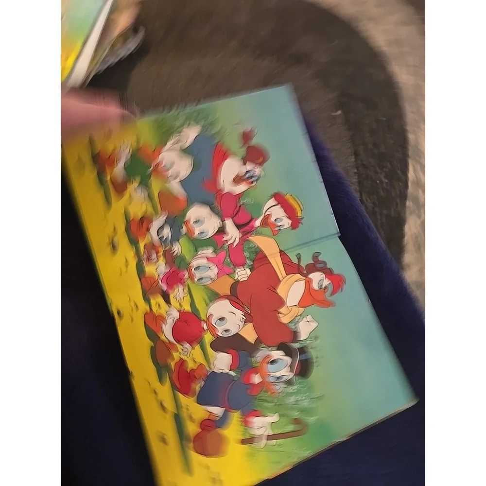 Disney DUCK TALES BOOK 1989‎ Masters of the Genie & Send in the Clone VINTAGE